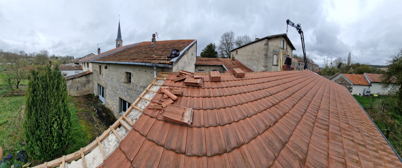 Nettoyage de toiture